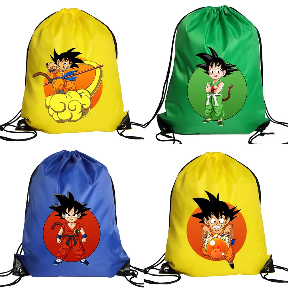 Travel Backpack Anti Theft - Dragons Ball Polyester İpli Çanta Son